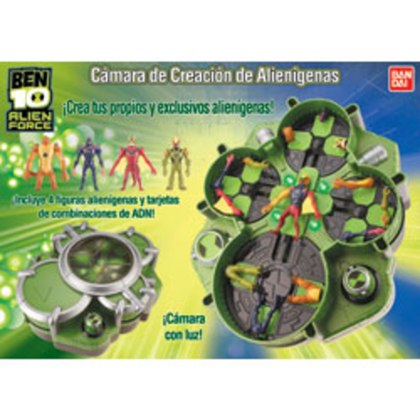 CÁMARA CREACIÓN ALIENÍGENAS BEN10                 