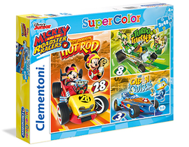 puzzle 3x48 Mickey & Roadster Racers              