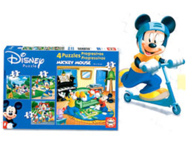 PUZZLE PROGRESIVO MICKEY MOUSE 12-16-20-25        