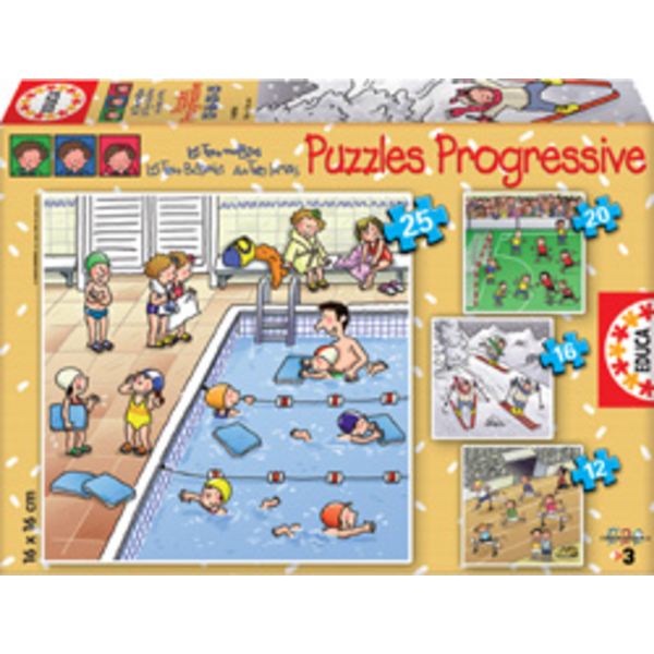 PUZZLE PROGRESIU LES TRES BESSONES 12-16-20-25    