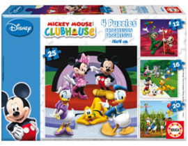 PUZZLE PROGRESIVO MICKEY MOUSE 12-16-20-25        