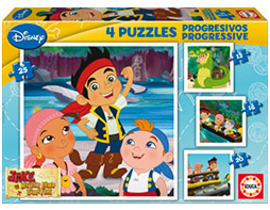 puzzle PROGRESIVO JAKE 12+16+20+25                