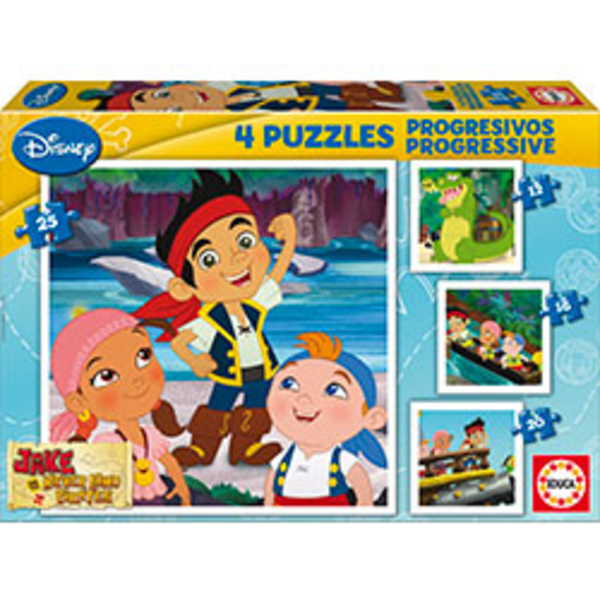 puzzle PROGRESIVO JAKE 12+16+20+25                